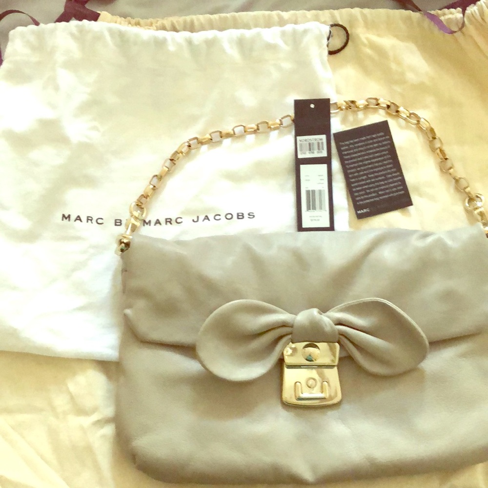 Marc jacobs bow clutch/shoulder bag
